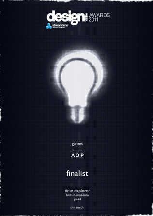 Time Explorer Design Week Awards