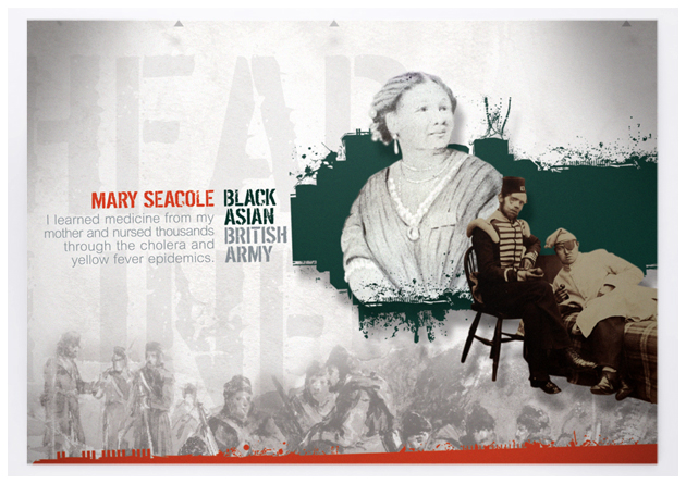 Mary Seacole postcard