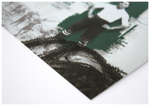 Postcard close-up