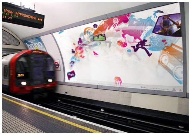 Underground poster