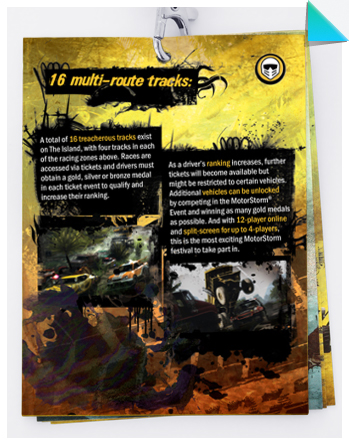 The Tracks lanyard card