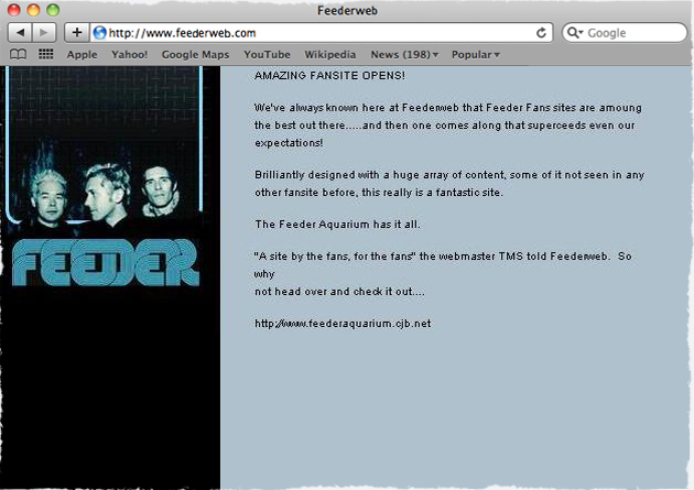 Feeder official site