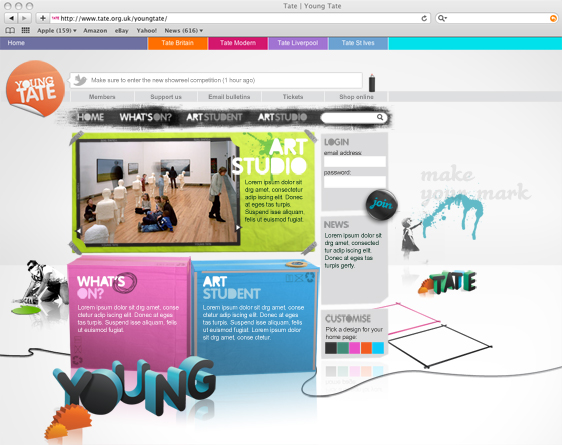 Home page
