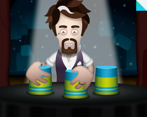 Ball & cup trick
