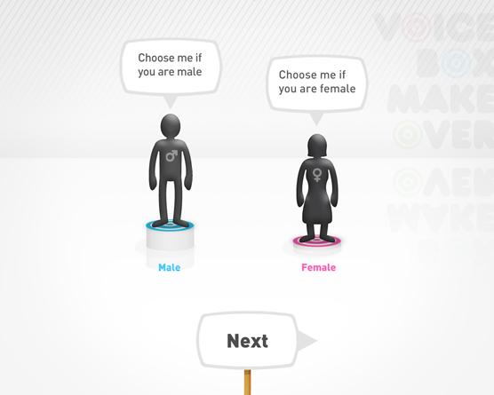 Choose sex